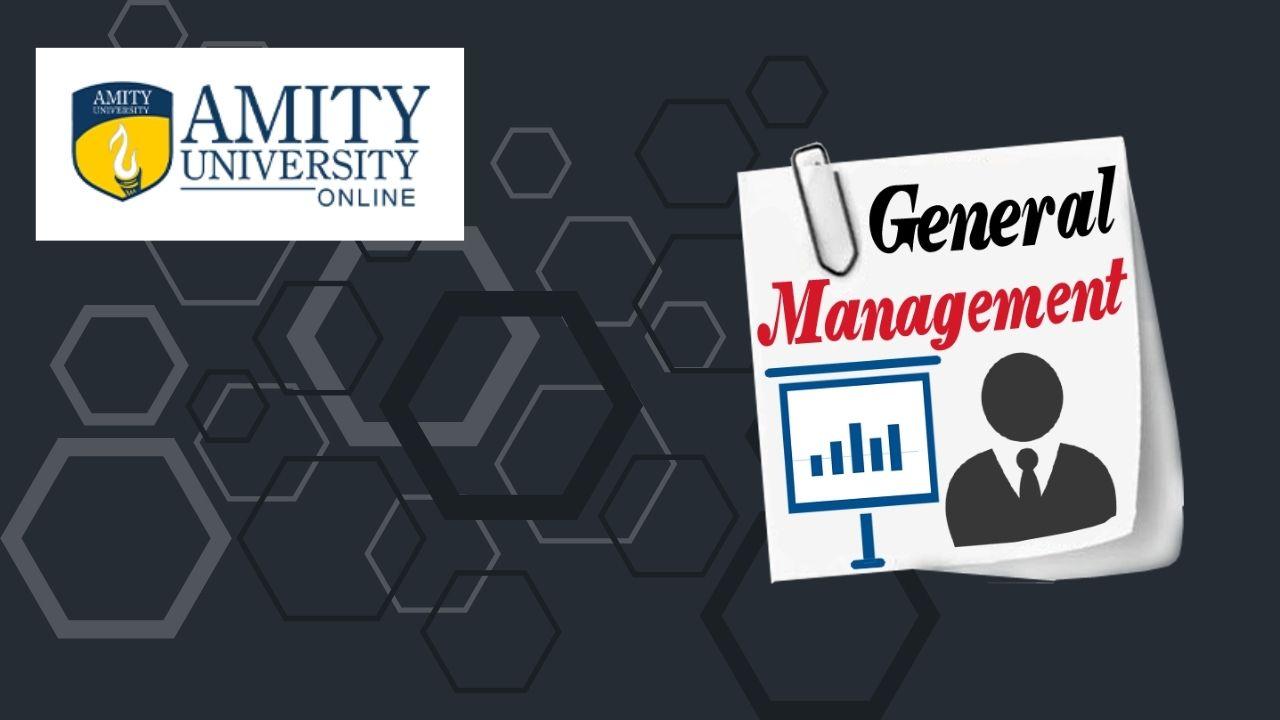 Master of BA in General Management