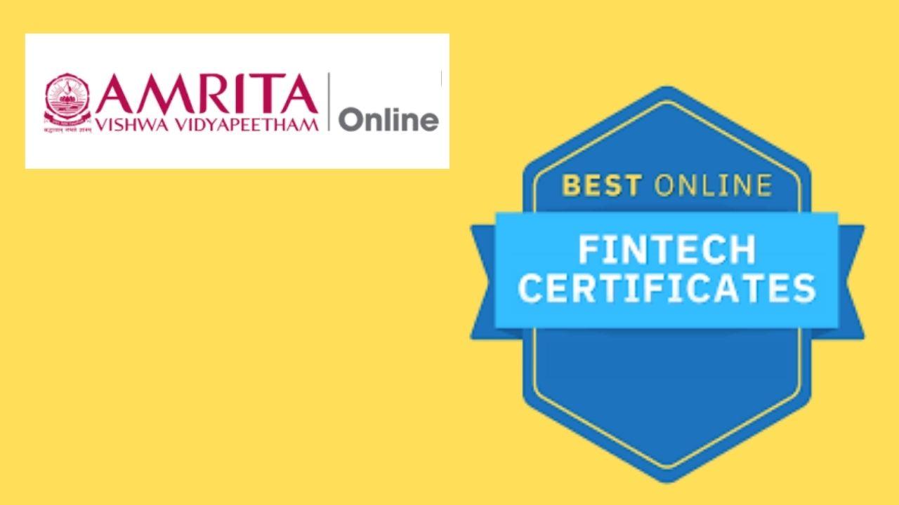 Online BBA Banking & FinTech - Amrita University