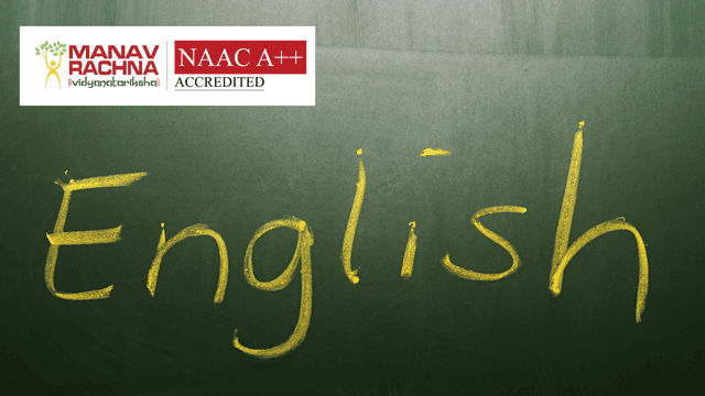 Online MA in English - Manav Rachna University