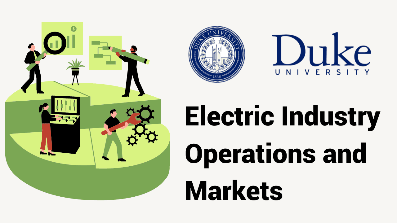 Electric Industry Operations & Markets: Power System Basics
