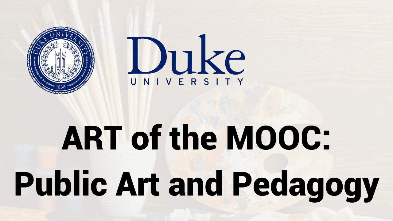 ART of the MOOC: Public Art and Pedagogy