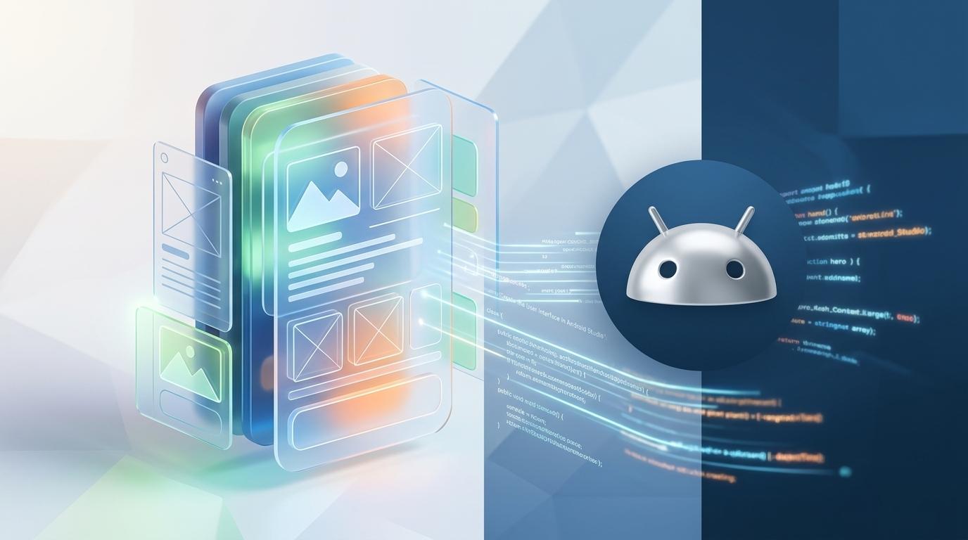 Create the User Interface in Android Studio