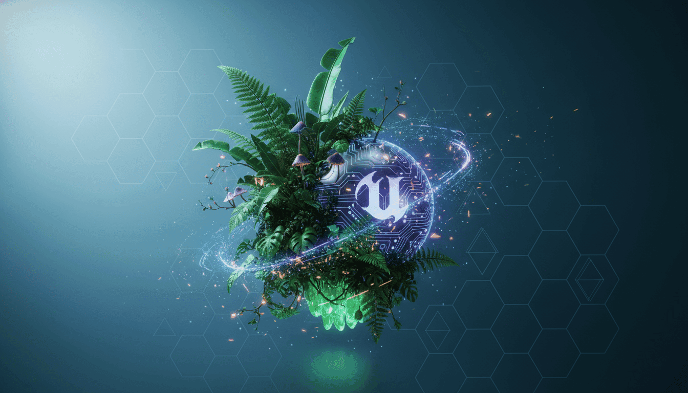 Integrating 3D Plants into Unreal Engine 5