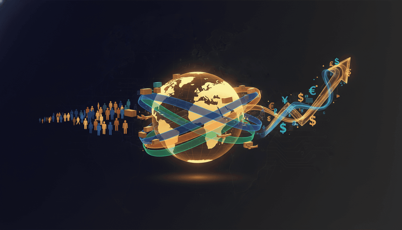 Trade, Immigration and Exchange Rates in a Globalized World