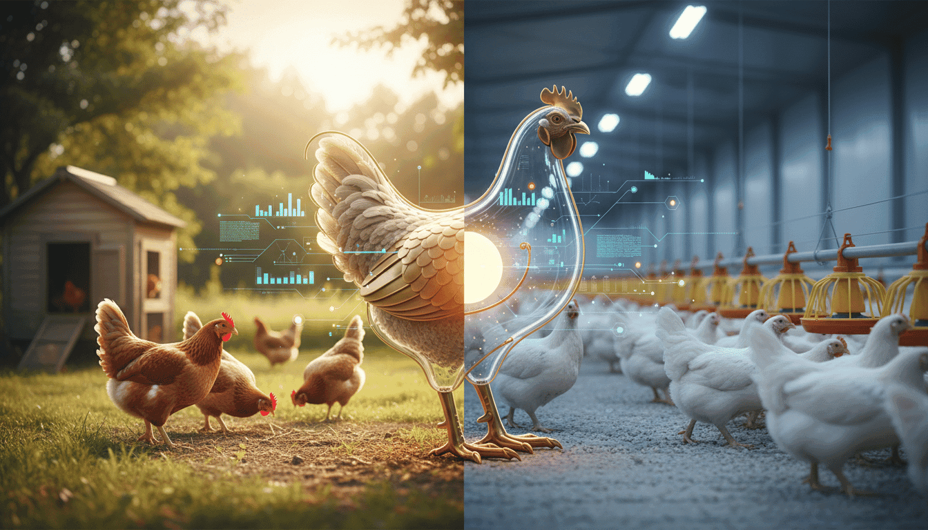 Chicken Behaviour and Welfare: From Backyard to Commercial