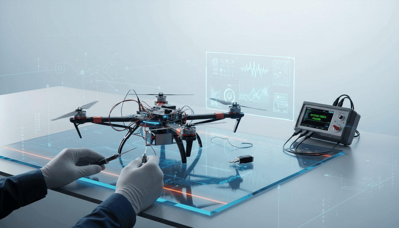 Assembling and Testing a Quadcopter
