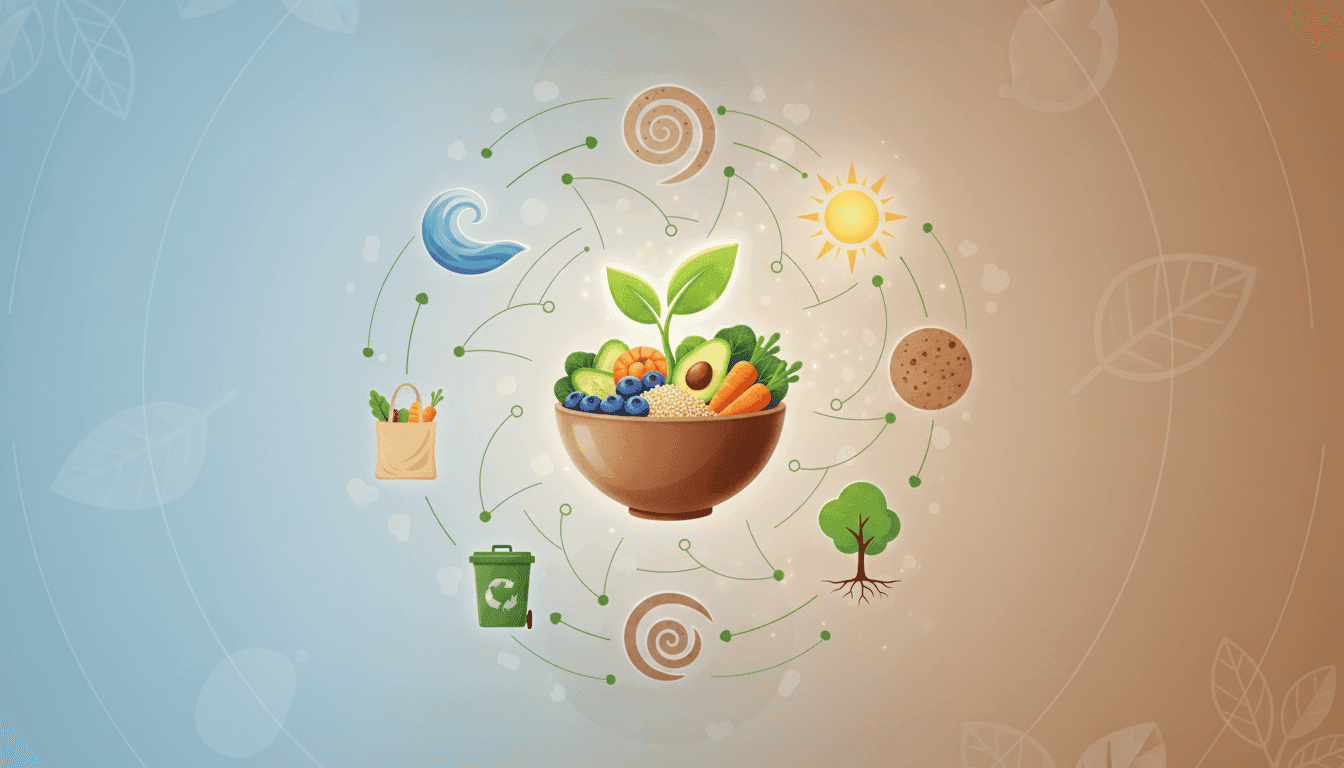 Hábitos alimentarios sostenibles y nutrición