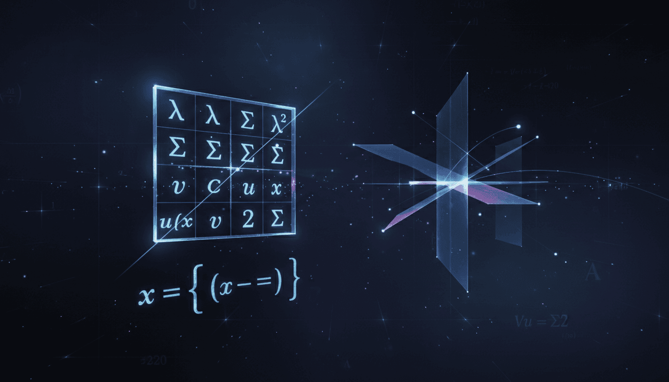 Math Fundamentals: Master Linear Algebra and Matrices