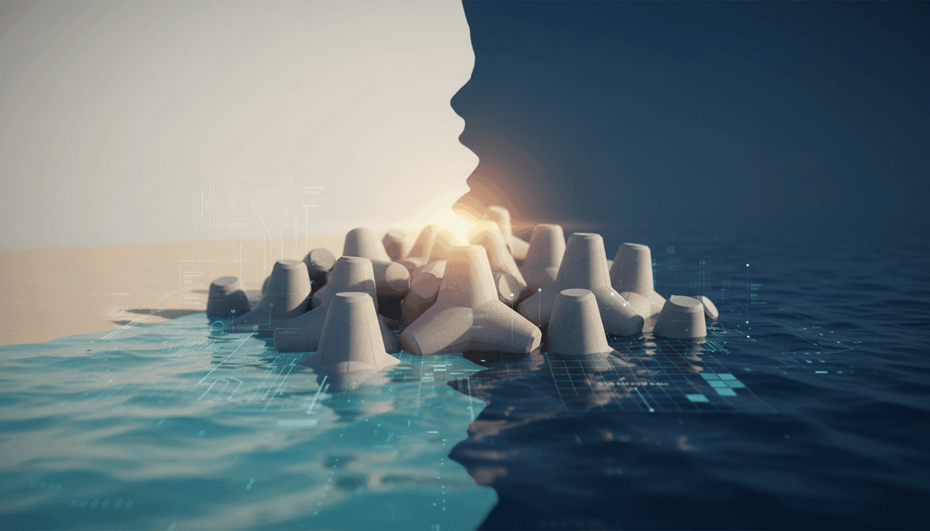 Cubipod Breakwater Design and Feasibility