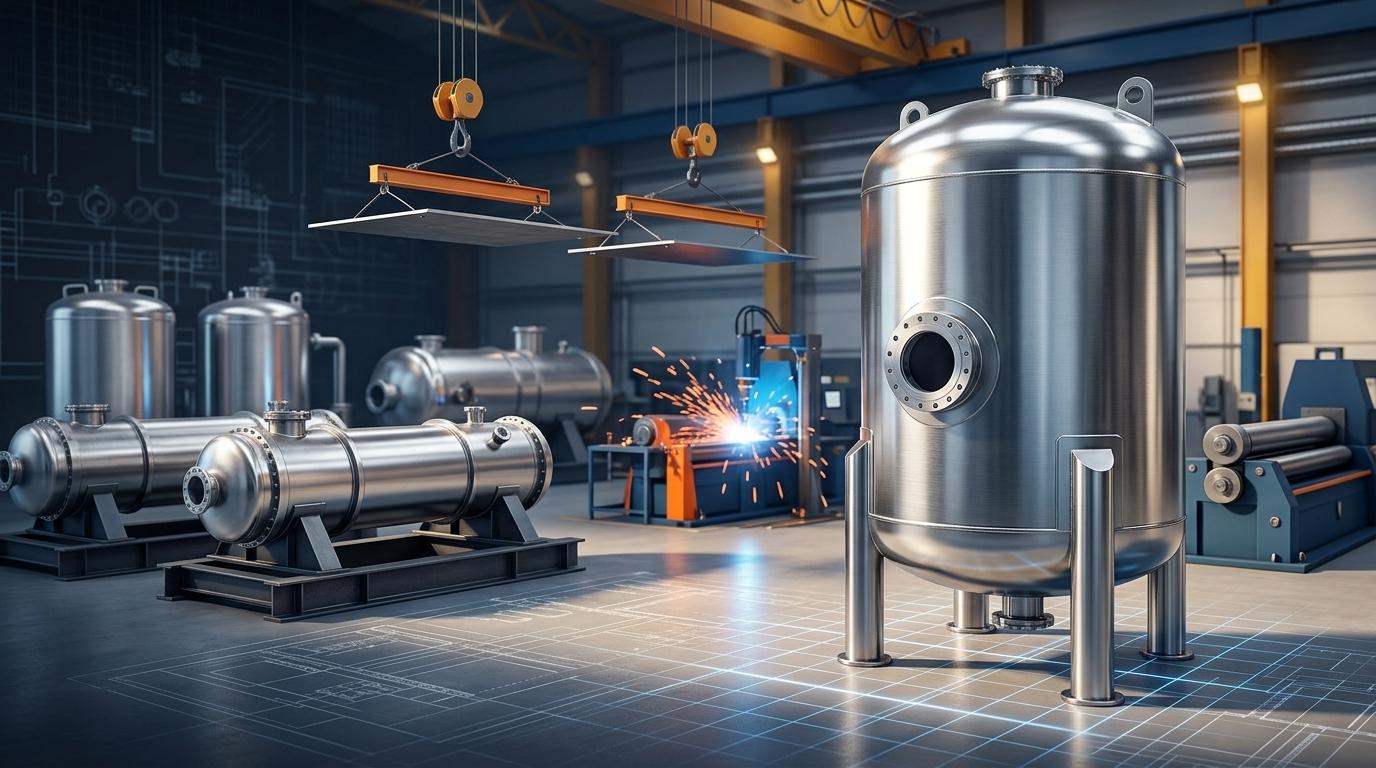 Heavy Manufacturing of Typical Static Equipment