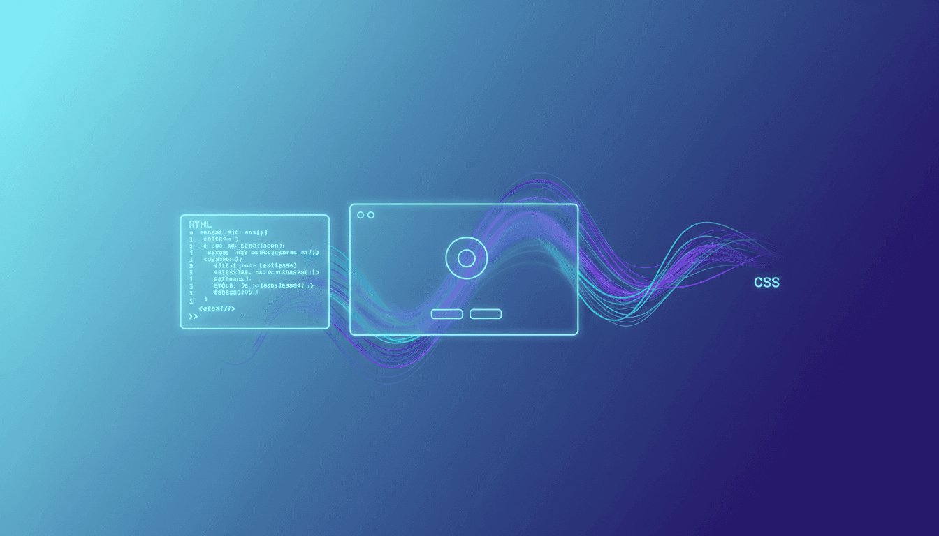 Build a product splash page with HTML and CSS