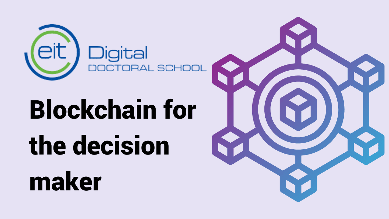 Blockchain Essentials for Decision Makers