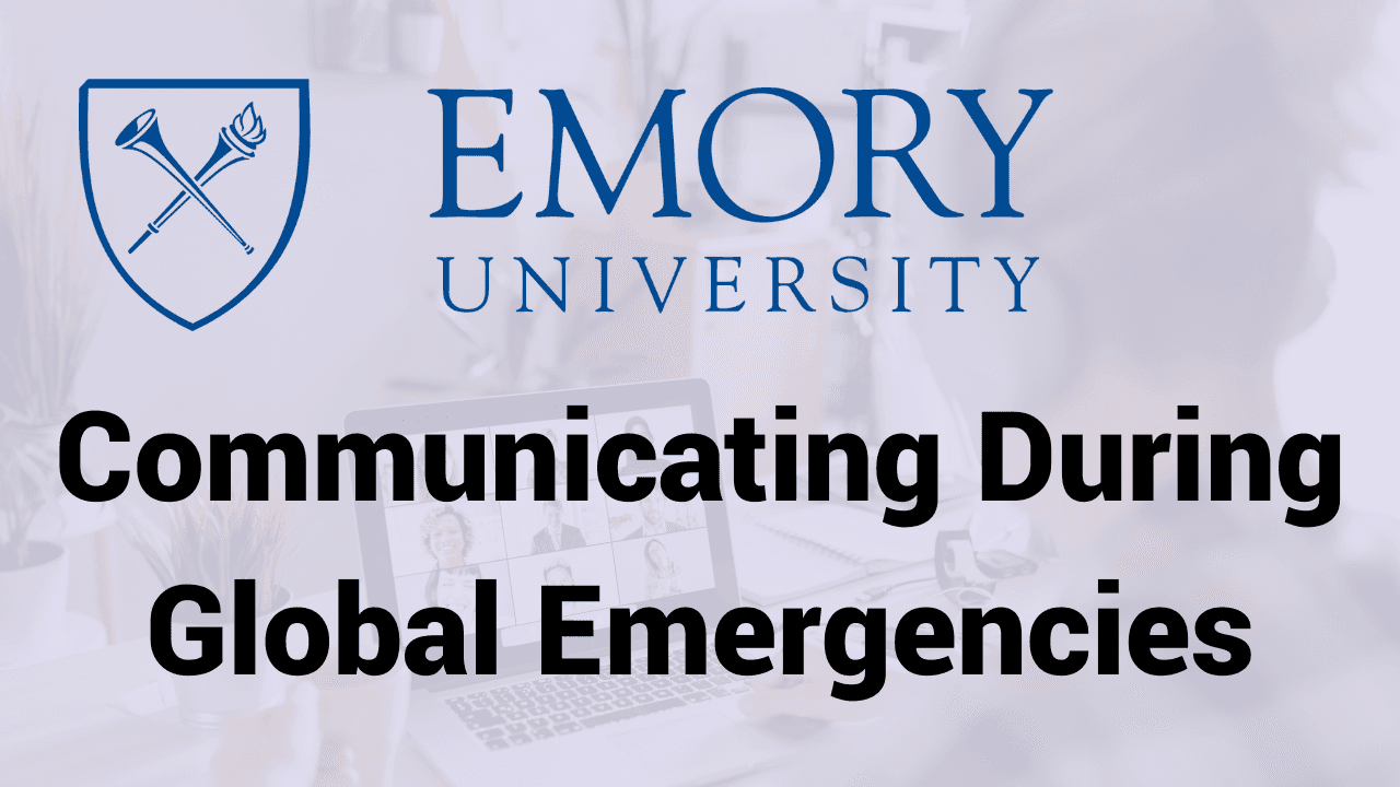 Communicating During Global Emergencies