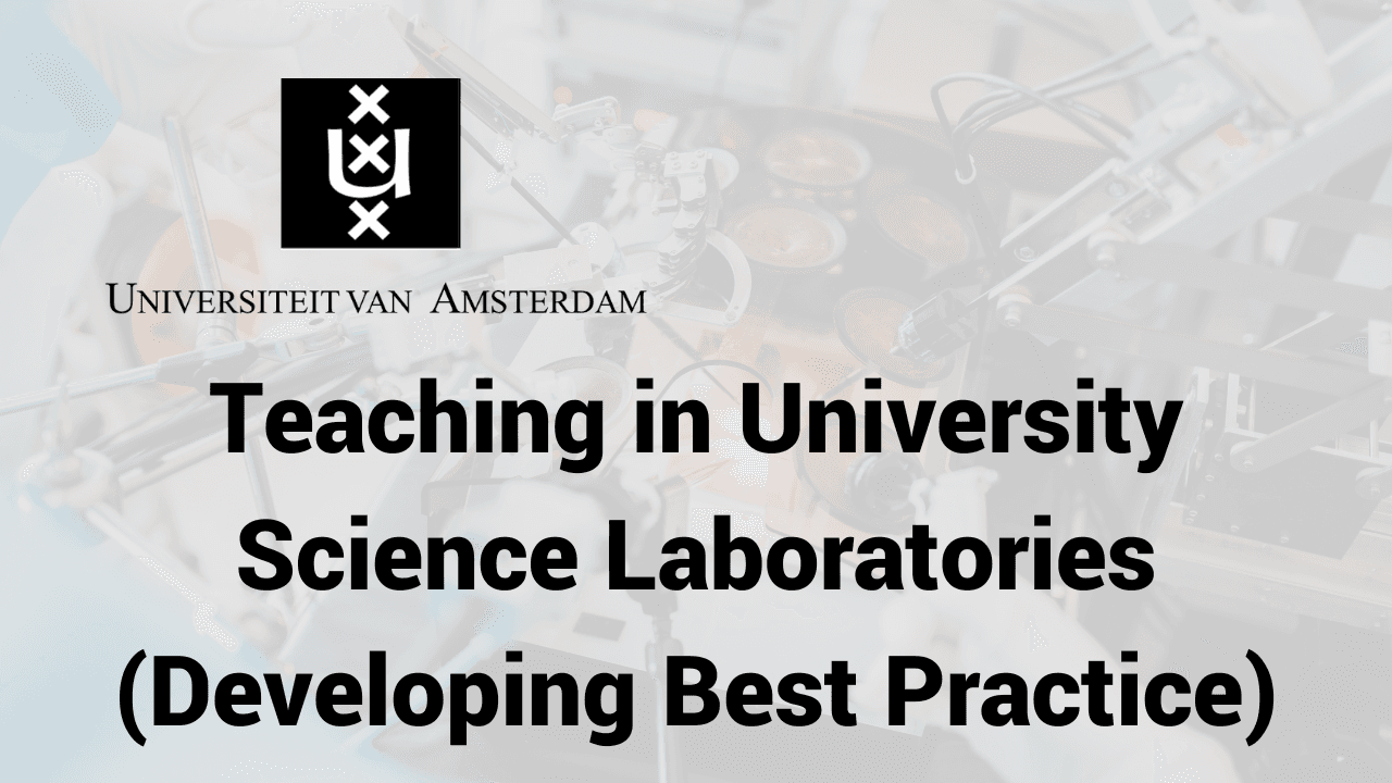 Teaching in University Science Laboratories