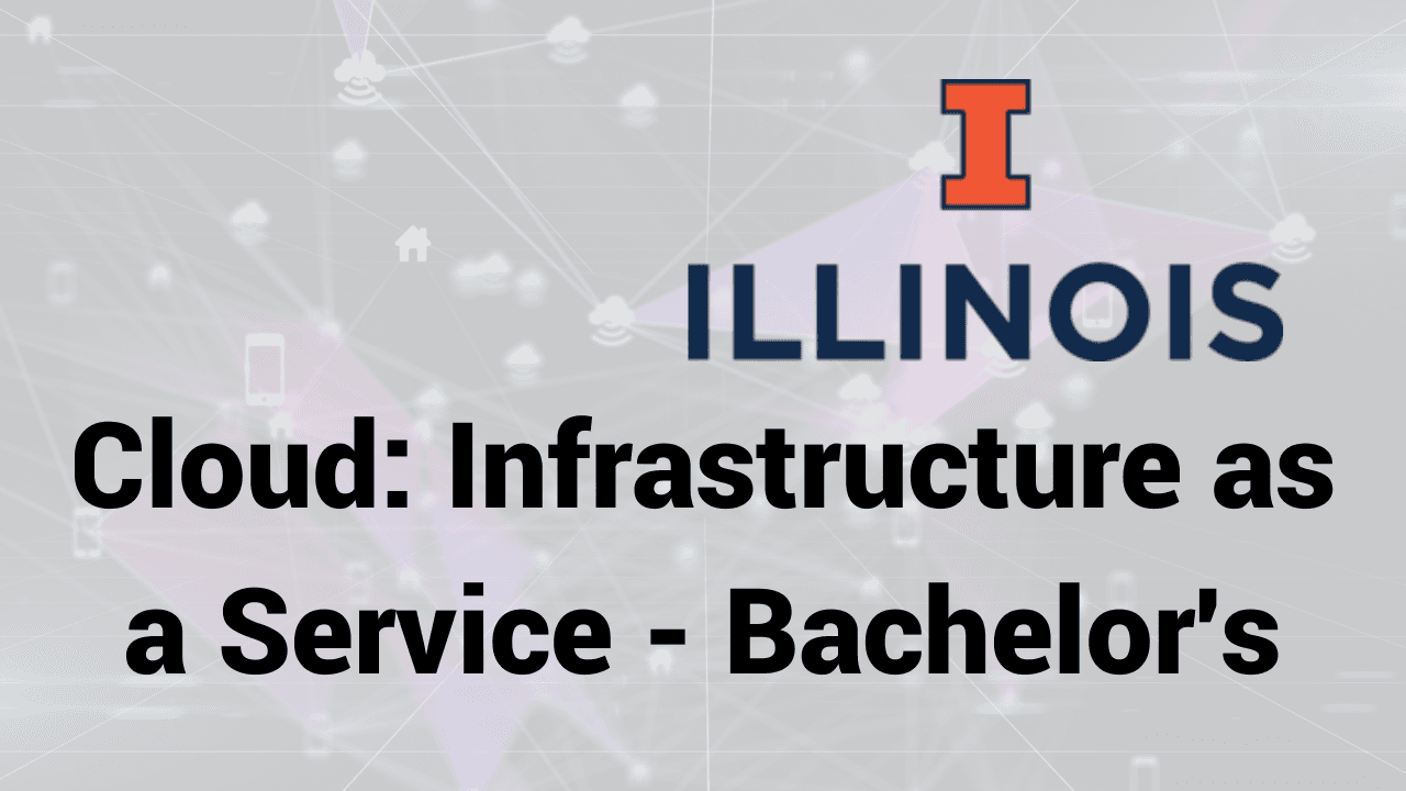 Cloud: Infrastructure as a Service - Bachelor's