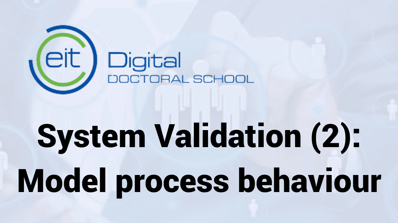 System Validation: Model Process Behaviour
