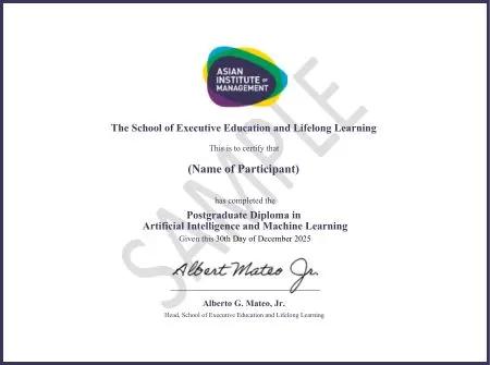 Sample Degree Certificate