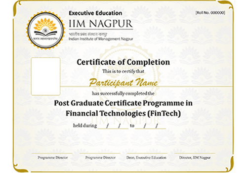Sample Degree Certificate