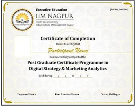 Sample Degree Certificate