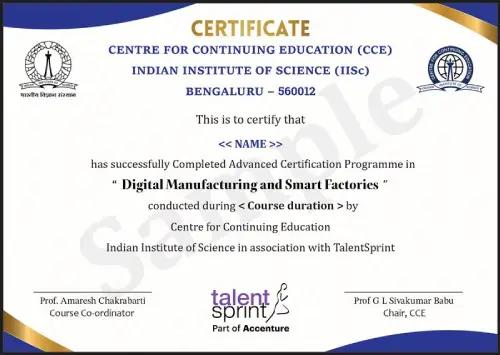Sample Degree Certificate